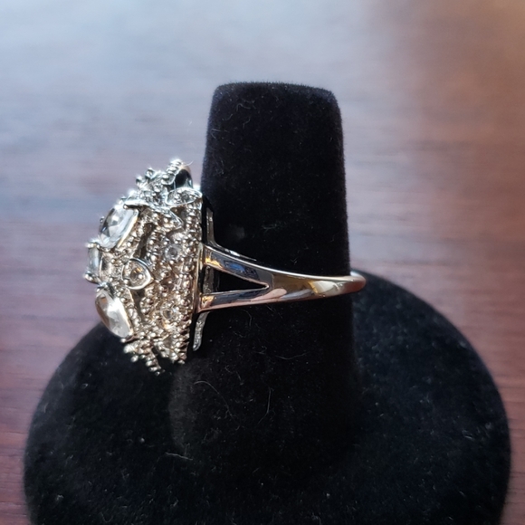 Sterling 925 silver CZ ring - Picture 3 of 4